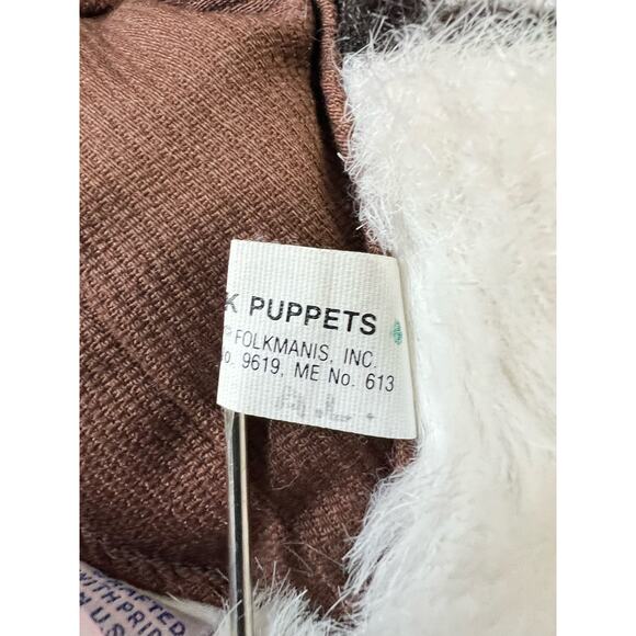 Furry Folk Puppet Folkmanis Bald Eagle Plush Made in USA - Picture 11 of 14